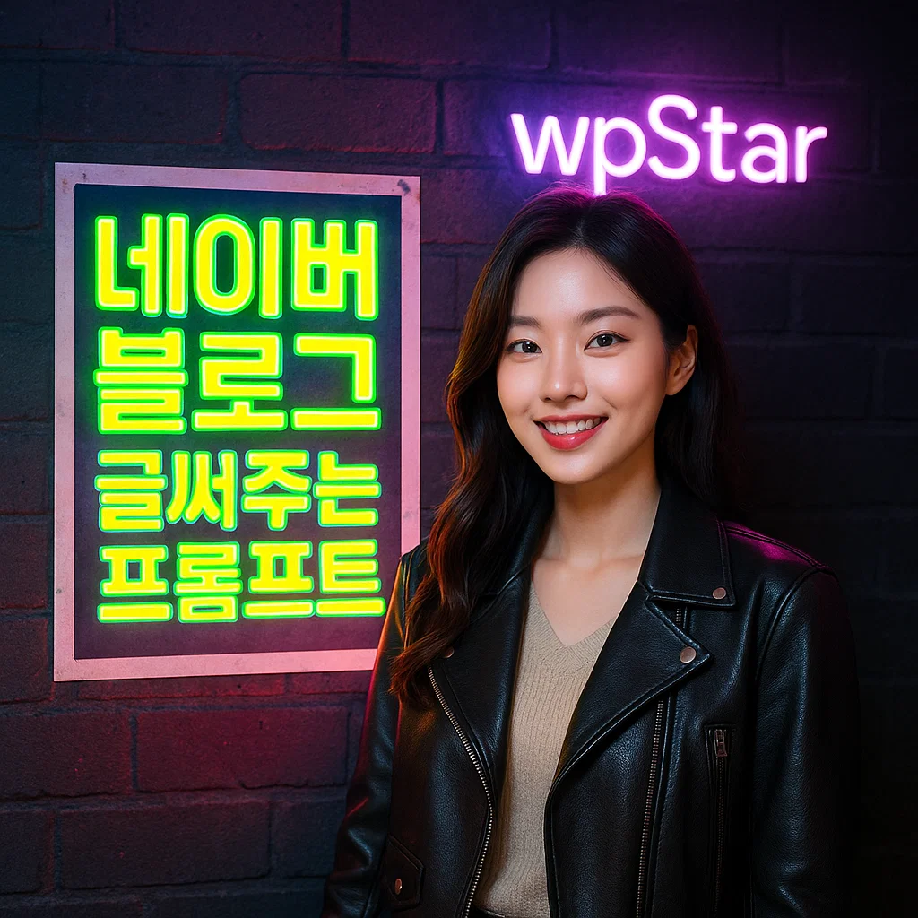 블로그 글 프롬프트